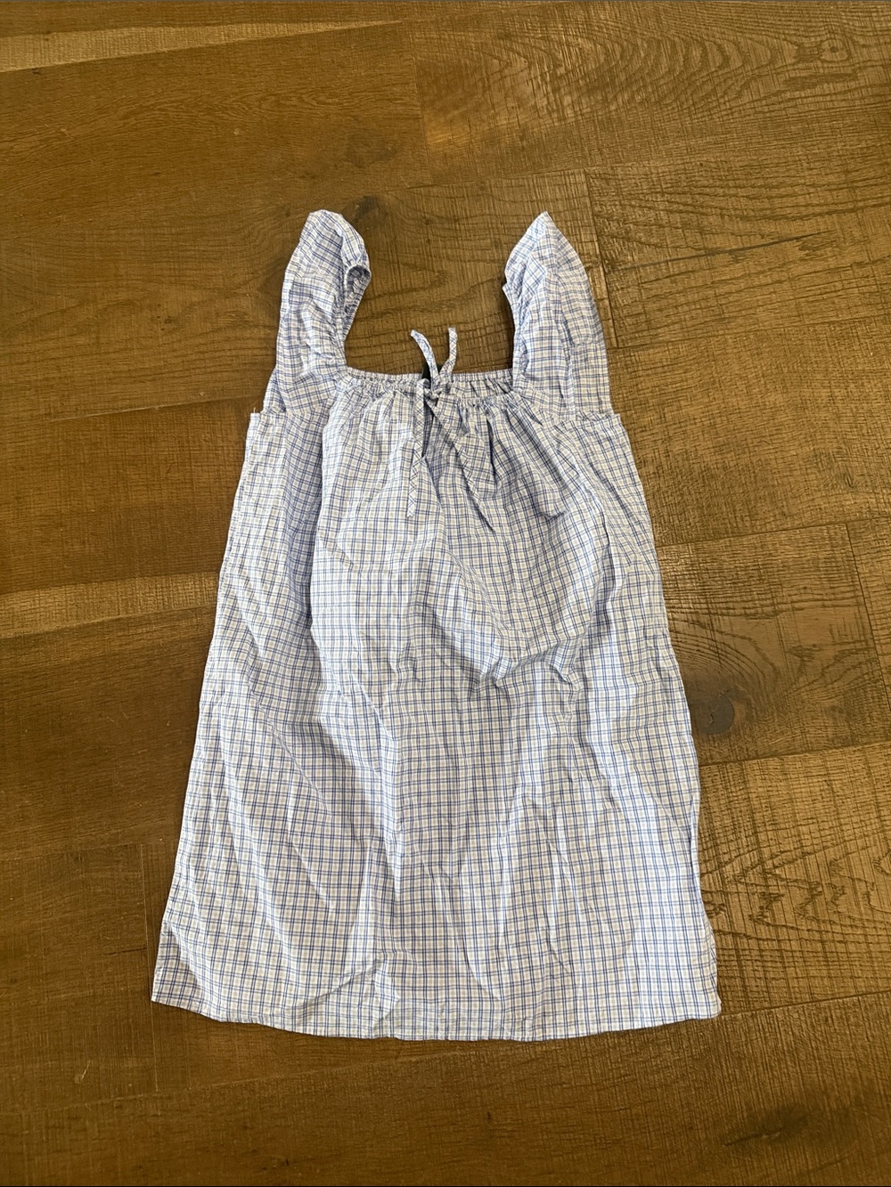wild fable Light Blue Check Mini Sundress